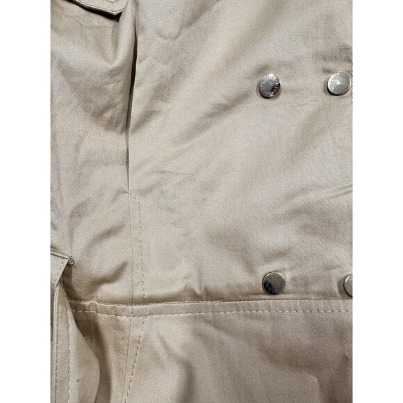 LUISA SPAGNOLI Womens Military Jacket IT 48 XL Beige Polyester CI01 - Picture 8 of 9